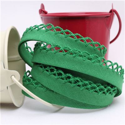 Crochet Edge - Emerald